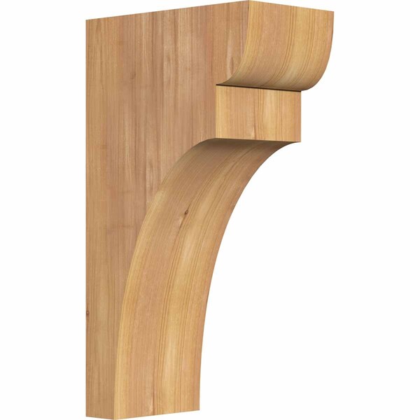Ekena Millwork Yorktown Smooth Corbel, Western Red Cedar, 5 1/2"W x 10"D x 18"H COR06X10X18YOR00SWR - main